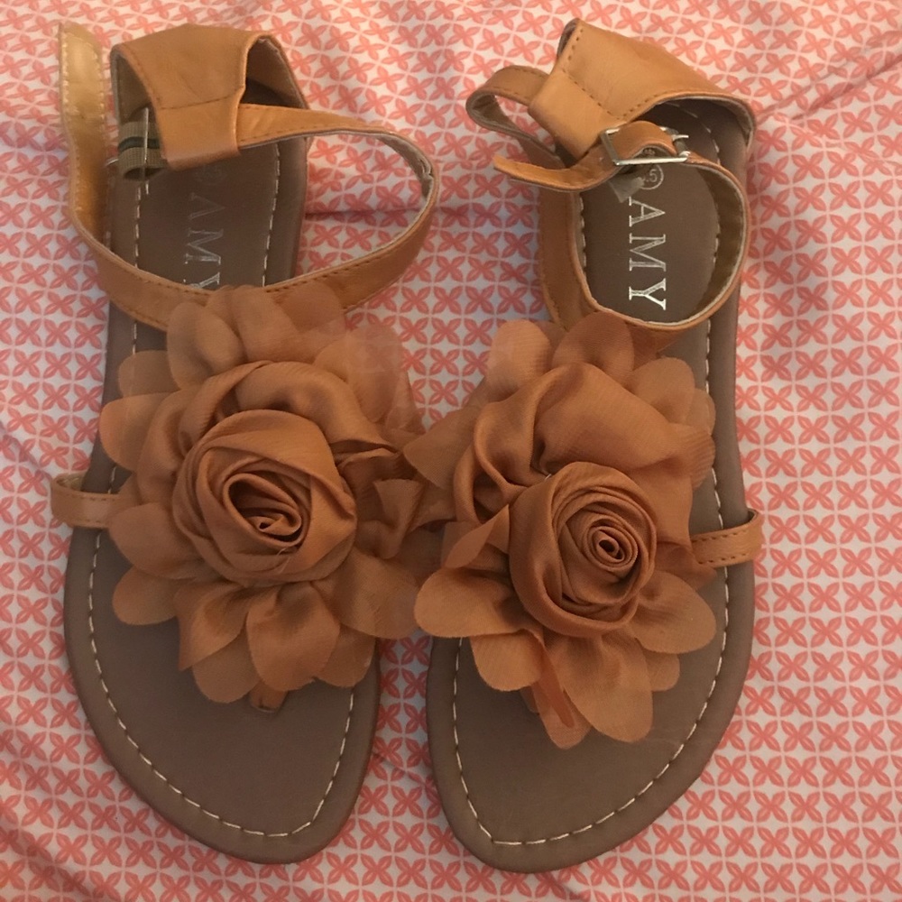 Flower sandals